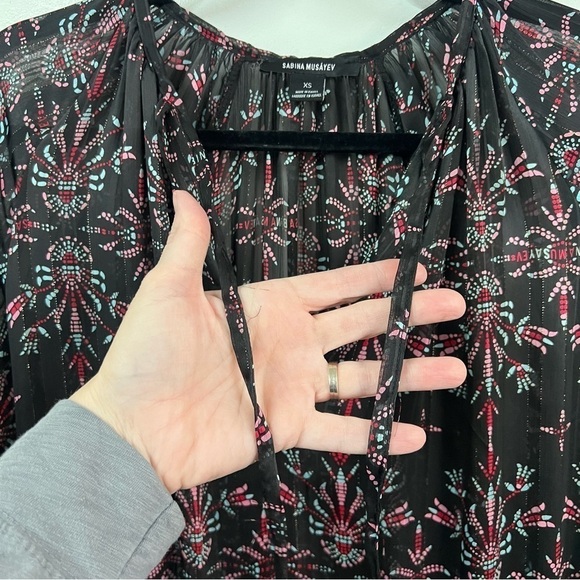 Sabina Musayev Eliza Sheer Maxi Dress - Picture 6 of 15